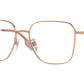 Burberry BE1382D Square Eyeglasses  1337-Pink 55-140-17 - Color Map Pink