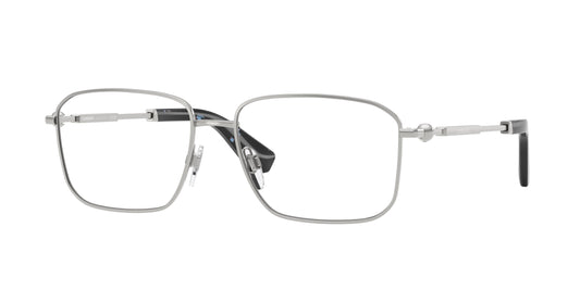 Burberry BE1389 Rectangle Eyeglasses  1005-Silver 56-145-16 - Color Map Silver