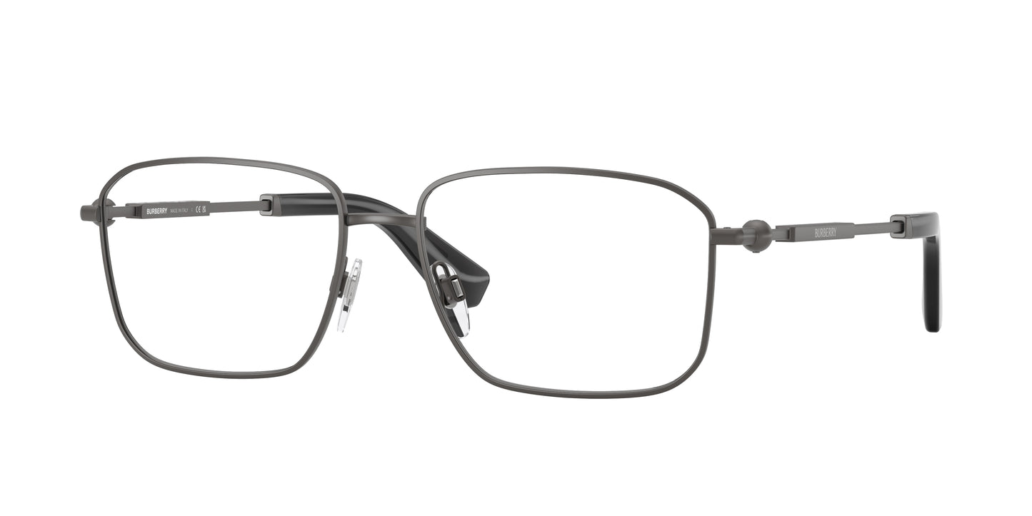 Burberry BE1389 Rectangle Eyeglasses  1316-Grey 56-145-16 - Color Map Grey