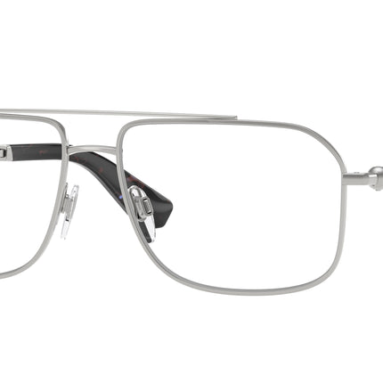 Burberry BE1391 Rectangle Eyeglasses  1005-Silver 58-145-15 - Color Map Silver