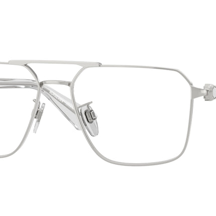 Burberry BE1395D Irregular Eyeglasses  1005-Silver 56-140-16 - Color Map Silver