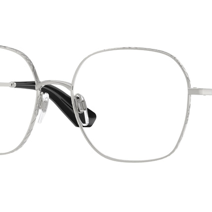 Burberry BE1399 Square Eyeglasses  1005-Silver 55-140-17 - Color Map Silver