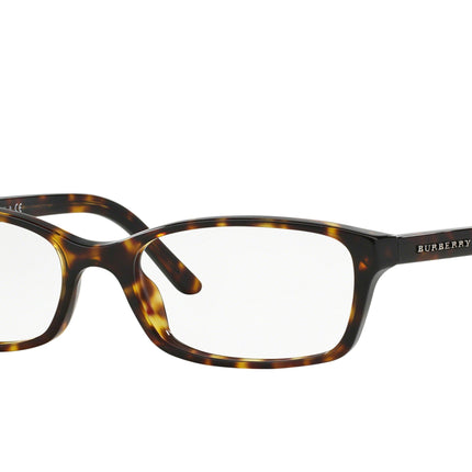 Burberry BE2073 Pillow Eyeglasses  3002-Dark Havana 53-135-16 - Color Map Brown