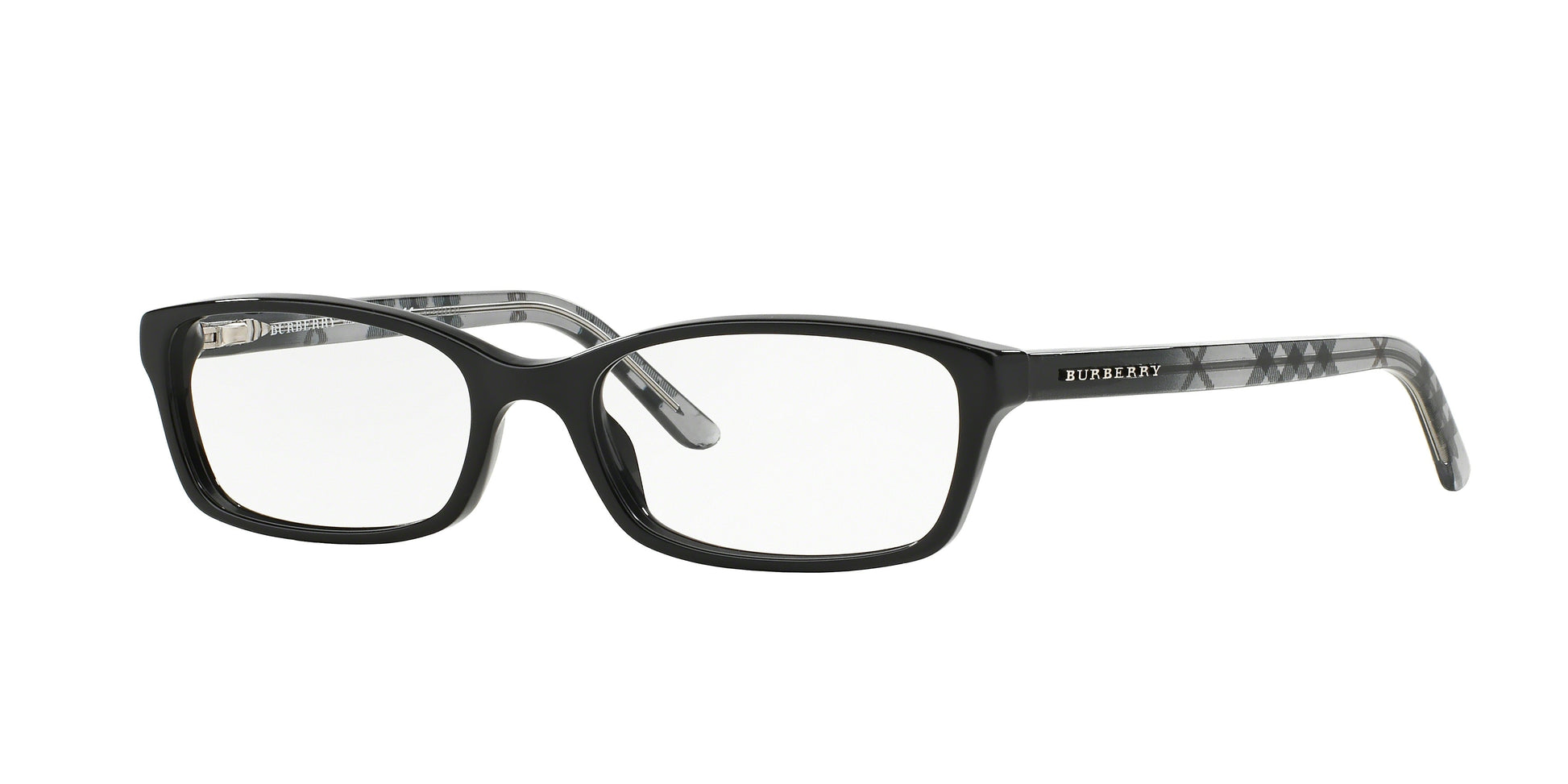 Burberry BE2073 Pillow Eyeglasses  3164-Black 53-135-16 - Color Map Black