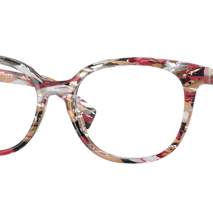 Burberry BE2291 Square Eyeglasses  3792-Striped Check 53-140-17 - Color Map Multicolor