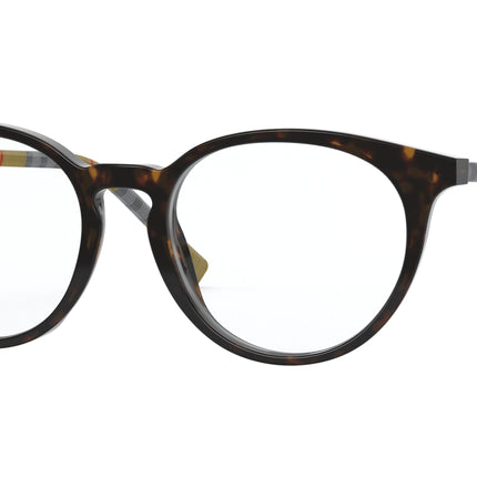 Burberry CHALCOT BE2318 Phantos Eyeglasses  3854-Dark Havana 51-140-18 - Color Map Brown