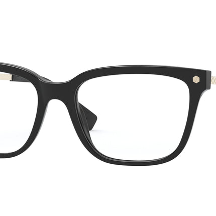 Burberry HART BE2319 Square Eyeglasses  3001-Black 54-140-17 - Color Map Black