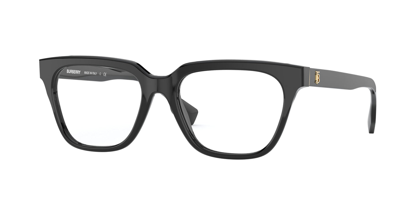 Burberry DORIEN BE2324 Square Eyeglasses  3001-Black 52-140-17 - Color Map Black