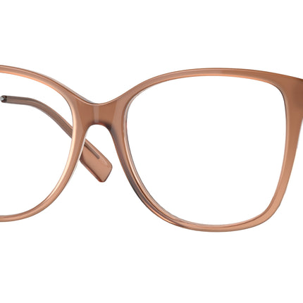Burberry CAROL BE2336 Square Eyeglasses  3173-Opal Brown Gradient 52-140-16 - Color Map Brown