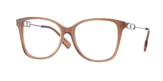 Burberry CAROL BE2336 Square Eyeglasses  3173-Opal Brown Gradient 52-140-16 - Color Map Brown