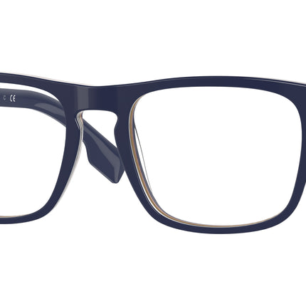 Burberry BOLTON BE2340 Square Eyeglasses  3799-Blue 56-145-20 - Color Map Blue