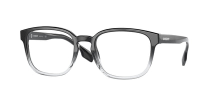 Burberry EDISON BE2344 Square Eyeglasses  3955-Black 51-145-20 - Color Map Black