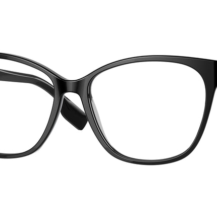 Burberry CAROLINE BE2345 Square Eyeglasses  3001-Black 54-140-15 - Color Map Black