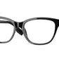 Burberry AUDEN BE2346 Cat Eye Eyeglasses  3001-Black 53-140-16 - Color Map Black