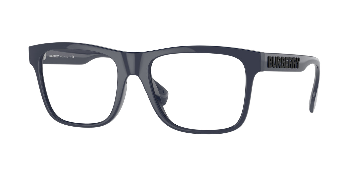 Burberry CARTER BE2353 Square Eyeglasses  3961-Blue 55-145-18 - Color Map Blue