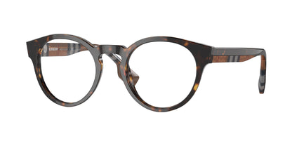 Burberry GRANT BE2354 Phantos Eyeglasses  3991-Dark Havana 49-145-21 - Color Map Brown