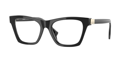 Burberry ARLO BE2355 Square Eyeglasses  3001-Black 52-140-18 - Color Map Black