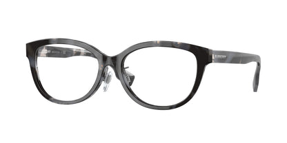 Burberry ESME BE2357F Cat Eye Eyeglasses  3983-Top Check/Grey Havana 54-140-16 - Color Map Grey