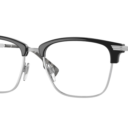 Burberry PEARCE BE2359 Square Eyeglasses  3001-Black 53-145-17 - Color Map Black