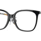 Burberry LOUISE BE2367F Square Eyeglasses  3853-Black 54-140-17 - Color Map Black