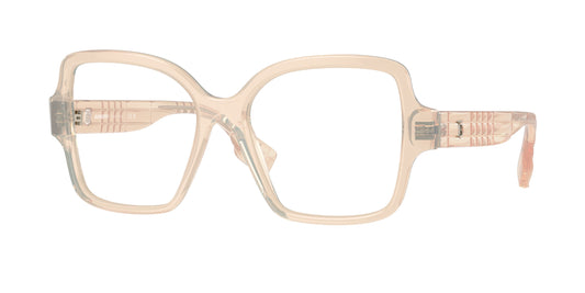 Burberry BE2374 Square Eyeglasses  4060-Pink 52-140-17 - Color Map Pink