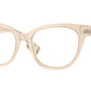 Burberry EVELYN BE2375 Cat Eye Eyeglasses  4060-Pink 53-140-17 - Color Map Pink