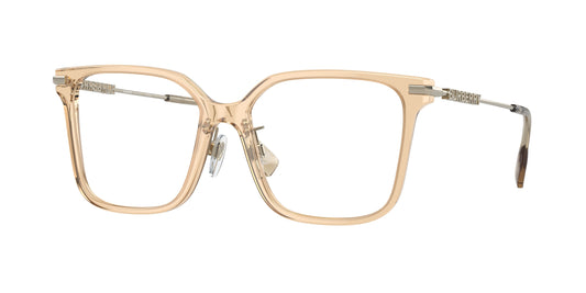 Burberry ELIZABETH BE2376 Square Eyeglasses  4063-Brown 52-140-16 - Color Map Brown