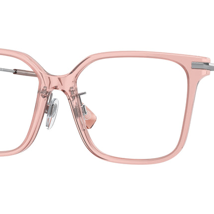 Burberry ELIZABETH BE2376 Square Eyeglasses  4069-Rose 54-140-16 - Color Map Pink