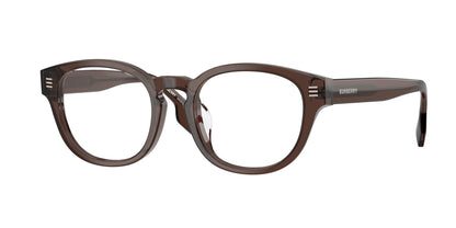 Burberry AUBREY BE2382D Round Eyeglasses  4116-Brown 49-145-19 - Color Map Brown