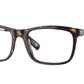 Burberry BE2384F Rectangle Eyeglasses  3002-Dark Havana 55-145-18 - Color Map Brown