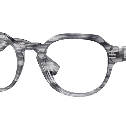 Burberry BE2386F Round Eyeglasses  4097-Grey 51-150-22 - Color Map Grey