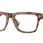 Burberry BE2387 Square Eyeglasses  4096-Brown 55-150-18 - Color Map Brown