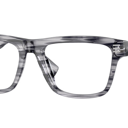 Burberry BE2387 Square Eyeglasses  4097-Grey 55-150-18 - Color Map Grey