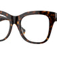 Burberry BE2388 Square Eyeglasses  3002-Dark Havana 52-140-18 - Color Map Brown
