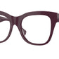 Burberry BE2388 Square Eyeglasses  3979-Bordeaux 52-140-18 - Color Map Red