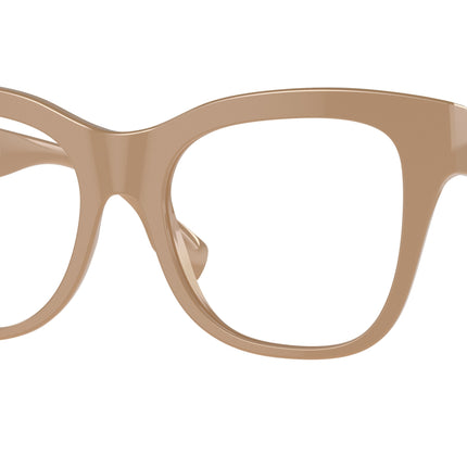 Burberry BE2388 Square Eyeglasses  3990-Beige 50-140-18 - Color Map Beige