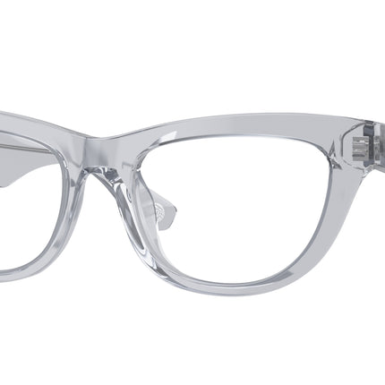 Burberry BE2406U Rectangle Eyeglasses  3825-Grey 52-140-18 - Color Map Grey