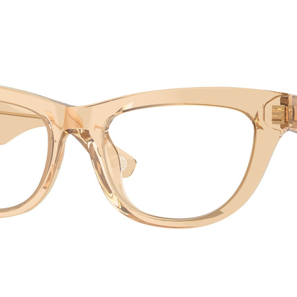 Burberry BE2406U Rectangle Eyeglasses  4063-Brown 52-140-18 - Color Map Brown