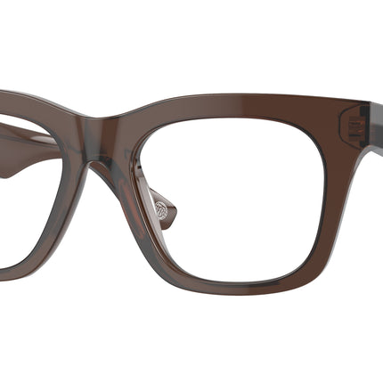 Burberry BE2407F Square Eyeglasses  4116-Brown 51-140-18 - Color Map Brown