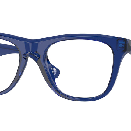 Burberry BE2409 Square Eyeglasses  4110-Blue 53-145-19 - Color Map Blue