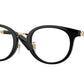 Burberry BE2413D Phantos Eyeglasses  3001-Black 48-140-21 - Color Map Black