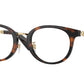 Burberry BE2413D Phantos Eyeglasses  3002-Dark Havana 48-140-21 - Color Map Brown