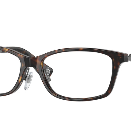 Burberry BE2414D Rectangle Eyeglasses  3002-Dark Havana 55-145-16 - Color Map Brown