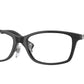 Burberry BE2414D Rectangle Eyeglasses  4112-Dark Grey 55-145-16 - Color Map Grey