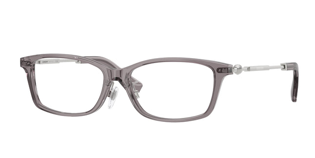 Burberry BE2414D Rectangle Eyeglasses  4241-Grey 55-145-16 - Color Map Grey