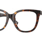 Burberry BE2415F Square Eyeglasses  3002-Dark Havana 53-140-19 - Color Map Brown