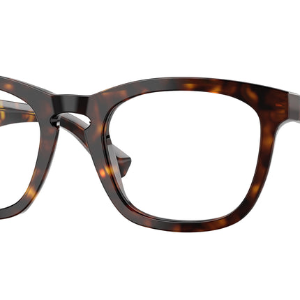 Burberry BE2417F Square Eyeglasses  3002-Dark Havana 53-145-21 - Color Map Brown