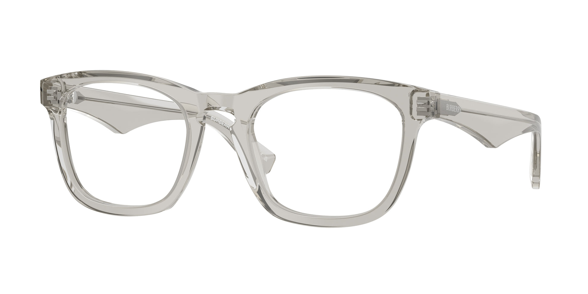 Burberry BE2417F Square Eyeglasses  4127-Grey 53-145-21 - Color Map Grey