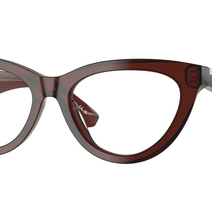 Burberry BE2418U Cat Eye Eyeglasses  4144-Brown 53-145-17 - Color Map Brown