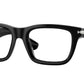 Burberry BE2419 Rectangle Eyeglasses  3001-Black 53-145-19 - Color Map Black